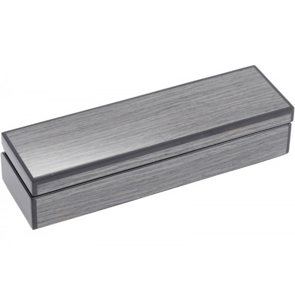 Grey Gloss Cufflink Box 